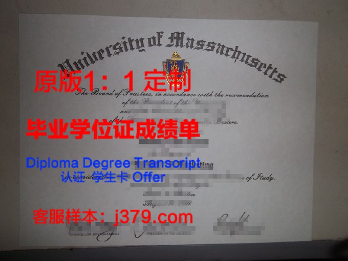 麻省理工毕业证书